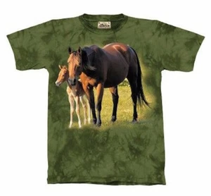 The Mountain Horses Lazy Day Horse Western Equine Cotton Kids Child T-Shirt M-XL - Picture 1 of 3