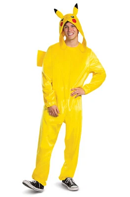 Pokemon Pikachu Deluxe Adult Costume - Image 1 of 2