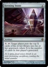 WOTC MtG Rise of the Eldrazi Keening Stone (R) EX