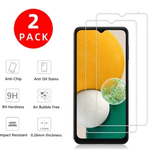 2Pack Premium Real Tempered Glass Screen Protector For Samsung Galaxy A13 5G