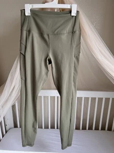 Women’s Avalanche Outdoor Supply Company Green High Waisted Leggings M medium - Picture 1 of 2