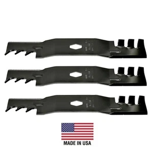 Mulching Blade 54" Cut Replaces Cub Cadet MTD 742P05286-X 3PK - Picture 1 of 4