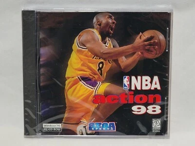NEW NBA Action 98 PC CD ROM Game SEALED Basketball 1998 computer Sega Sports US - Image 1 of 4