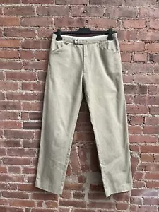 Rare Vintage Anna Sui Unisex Chinos, Khaki 100% Cotton USA 90s - Picture 1 of 12