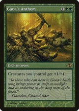 Gaea's Anthem Planar Chaos NM Green Rare MAGIC THE GATHERING MTG CARD ABUGames