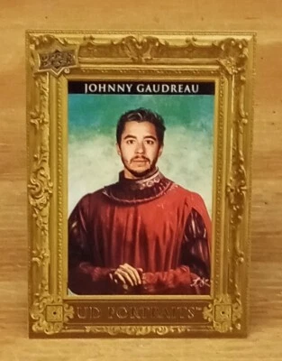 2023-24 Upper Deck UD Portraits Johnny Gaudreau Columbus Blue Jackets  - Image 1 of 3