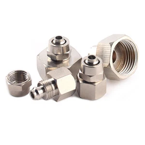 PCF Pneumatic Hose Twist Lock Quick Coupler x Female Thread Fittings Connector - Picture 1 of 6