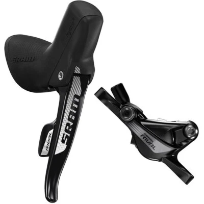 SRAM Shifter/Brake Set Rival22 Left Hand 2x11 Speed 1800mm UK Style Yaw Black -H - Image 1 of 4