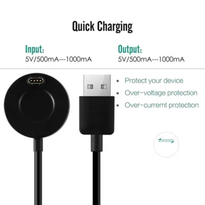 Charger Dock USB Charging Cable Lead For Garmin Fenix 5X 6X 5S 6S Vivoactive 3 - Picture 1 of 10