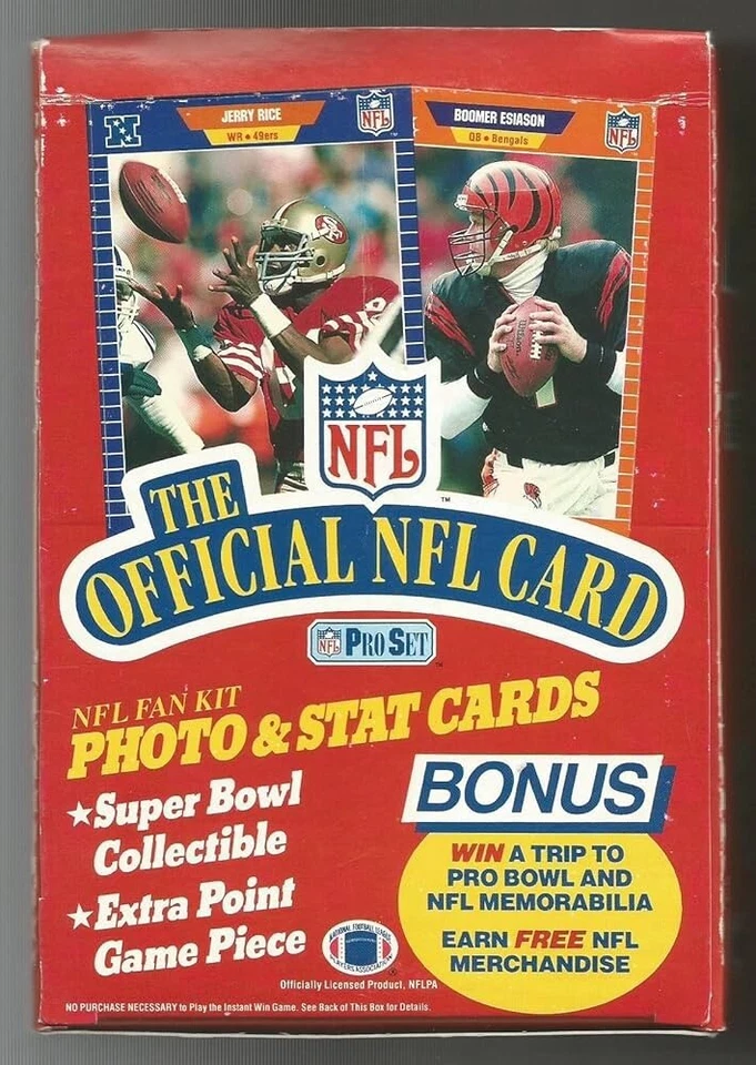 1989 Pro Set Football - Individual Base Cards (#251-561) - U PICK!!! - Image 1 of 1