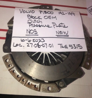 Volvo P1800 142  144    CLUTCH AND PRESSURE  PLATE  SACKS  " NEW "    OLD STOCK - Image 1 of 2