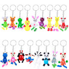 24PCS Cool Key Chain Toy Keys Cartoon Keychain Weird Gifts Key Rings