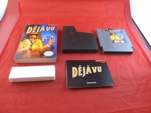 Deja Vu (Nintendo Entertainment System, 1990) NES COMPLETE w/ Box manual game - Picture 1 of 7