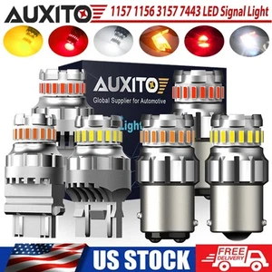 3156 3157 7443 1156 1157 Car LED Light Bulb Anti Hyper Flash Error Free 2400LM - Picture 1 of 26