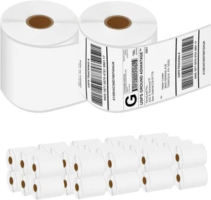 Etiqueta de envío continuo 40 rollos RDS01U2 RD-S01U2 para impresora Brother TD-4000 - Imagen 1 de 13