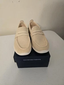 NUEVO Mocasín Cole Haan Zerogrand Meritt Stitchlite Tejido Dorado, Ligero Talla 7 - Imagen 1 de 7