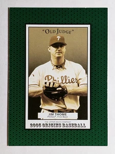 2005 Origins Old Judge #82 Jim Thome - Picture 1 of 2