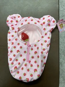 Neu mit Etikett Korilakkuma Wendeschlafsack mit Reißverschluss Plüsch Erdbeere weich NUR OUTFIT - Bild 1 von 5