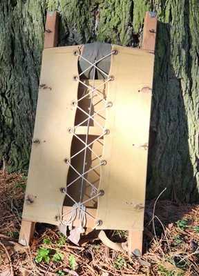 Mochila Lg Trapper Nelsons Indian Pack Board Segunda Guerra Mundial ombreiras cabine taxidermia - Imagem 1 de 4