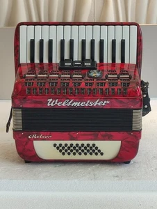++Piano accordion akkordeon WELTMEISTER METEOR 32 bass - Picture 1 of 14