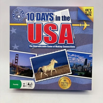 10 Days in the USA COMPLETE Out of the Box 2012 Travel Geography Maps America - Image 1 of 4