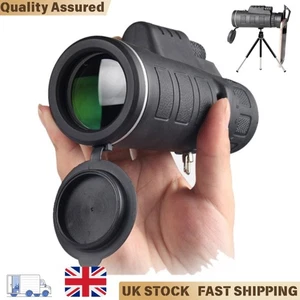 Super High Power 80x100 Portable Night Vision Monocular Telescope Binoculars HD - Picture 1 of 10