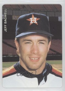 1992 Mother's Cookies Jeff Bagwell 1991 NL ROY Food Issue Jeff Bagwell #1 HOF