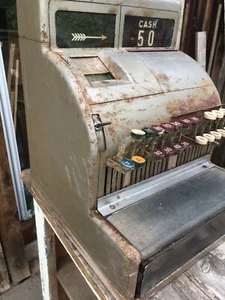 British Vintage Till The National Cash Register Company London 126 (3) Barn Find - Picture 1 of 6