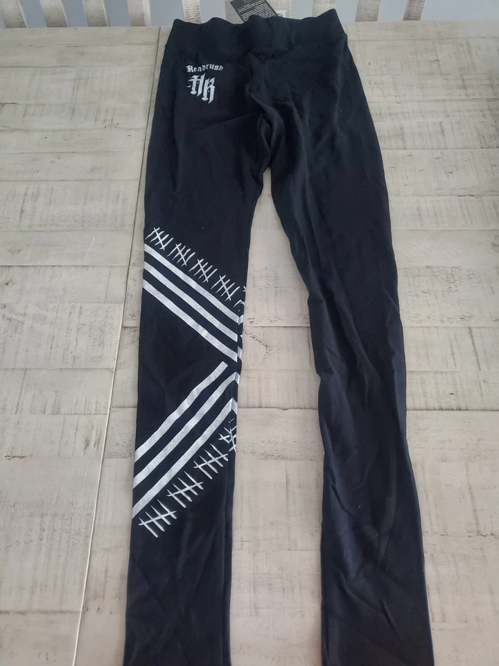 HEADRUSH Women's Black Workout/Casual Stretch Pants XXS - Image 1 of 4