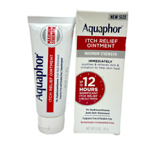 Aquaphor Itch Relief Ointment Maximum Strength (2oz/56g) Boxed As Seen in Pics
