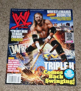 WWE MAGAZINE February 2011 TRIPLE H 'HHH' Cover - Picture 1 of 2