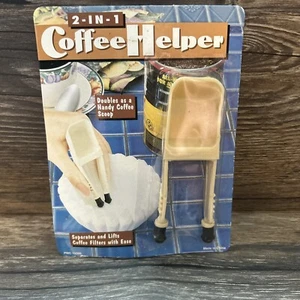 Vintage Coffee Helper Dual Purpose Scoop / Filter Separater - Picture 1 of 5
