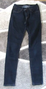 OLD NAVY ROCKSTAR JEANS SIZE 4 DARK DENIM NEW WITHOUT TAGS - Picture 1 of 3