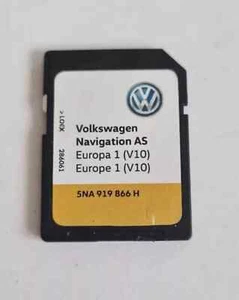 GENUINE VW DISCOVER MEDIA AS MIB2 SAT NAV NAVIGATION SD CARD V10 5NA919866H - Picture 1 of 1