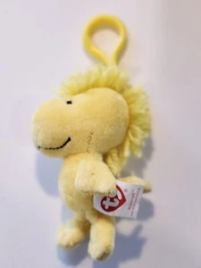 Ty Peanuts Woodstock 2010 Plush Yellow With Key Clip - Picture 1 of 4