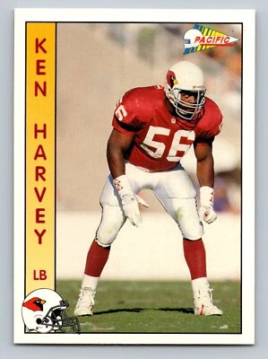 Ken Harvey 1992 Pacific #244 Phoenix Cardinals - Image 1 of 2