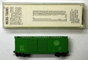 MTL Micro-Trains 23010 Ashley Drew Northern AD&N 2415 40 foot boxcar PCO - Picture 1 of 1