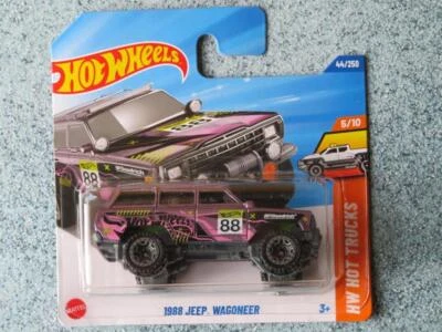 Hot Wheels H5B 044 1988 JEEP WAGONEER purple 2025 44/250 CaseB - Image 1 of 2