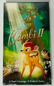 Walt Disney Bambi II (2006) - VHS Tape - New Sealed - Imagen 1 de 6