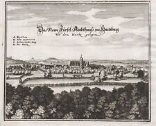 Bad Harzburg Goslar Lower Saxony Resin View Merian Copperplate 1650