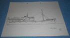 Fishing Boat Drawing Sketch Copy Grimsby Trawler "Tom Grant" Gy 677