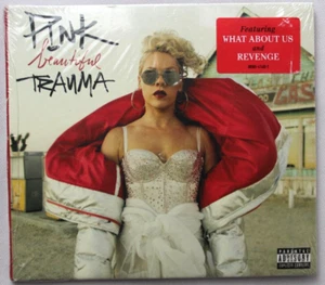 PINK BEAUTIFUL TRAUMA [NEW CD] HYPE STICKER {PA} - Picture 1 of 4