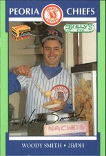 1990 Peoria Chiefs Team Issue #13 Woody Smith