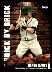 2022 Topps Pro Debut BB-2 Henry Davis Greensboro Grasshoppers - Picture 1 of 2