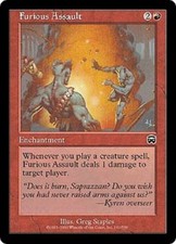 MTG - x4 Furious Assault Mercadian Masques