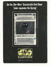 Star Wars CCG Promo Mini Card R'kik D'nec HOTDS Unpunched RARE