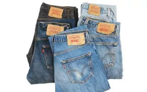 Vintage Levi's 501 Jeans Men Women W25-26-27-28-29-30-31-32-33-34-35-36-38-40-60 - Picture 1 of 12