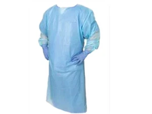 Blue Disposable Medical Dental Isolation Gown  - Picture 1 of 1