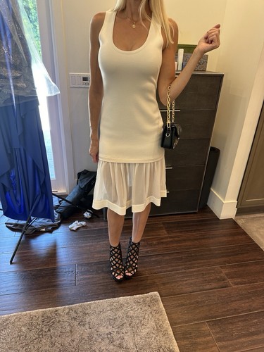 Abito da donna bianco Givenchy taglia small nuovo con etichette