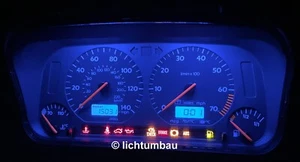 VW Golf 4 Cabrio UK US Tacho 2,0 1,8 MFA BLAU Tankwarnleuchte Golf 3 Check - Bild 1 von 7